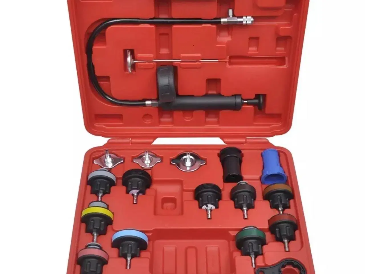 Billede 2 - Radiator tryktest kit, 18 dele