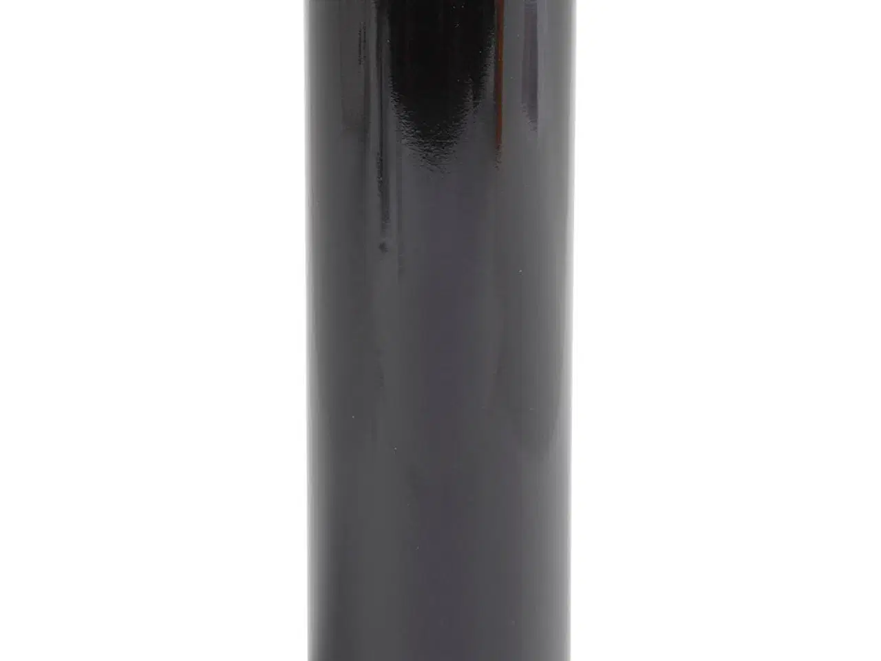 Billede 1 - Sort Metallisk Dekorationsfolie 15,5 cm x 50 cm