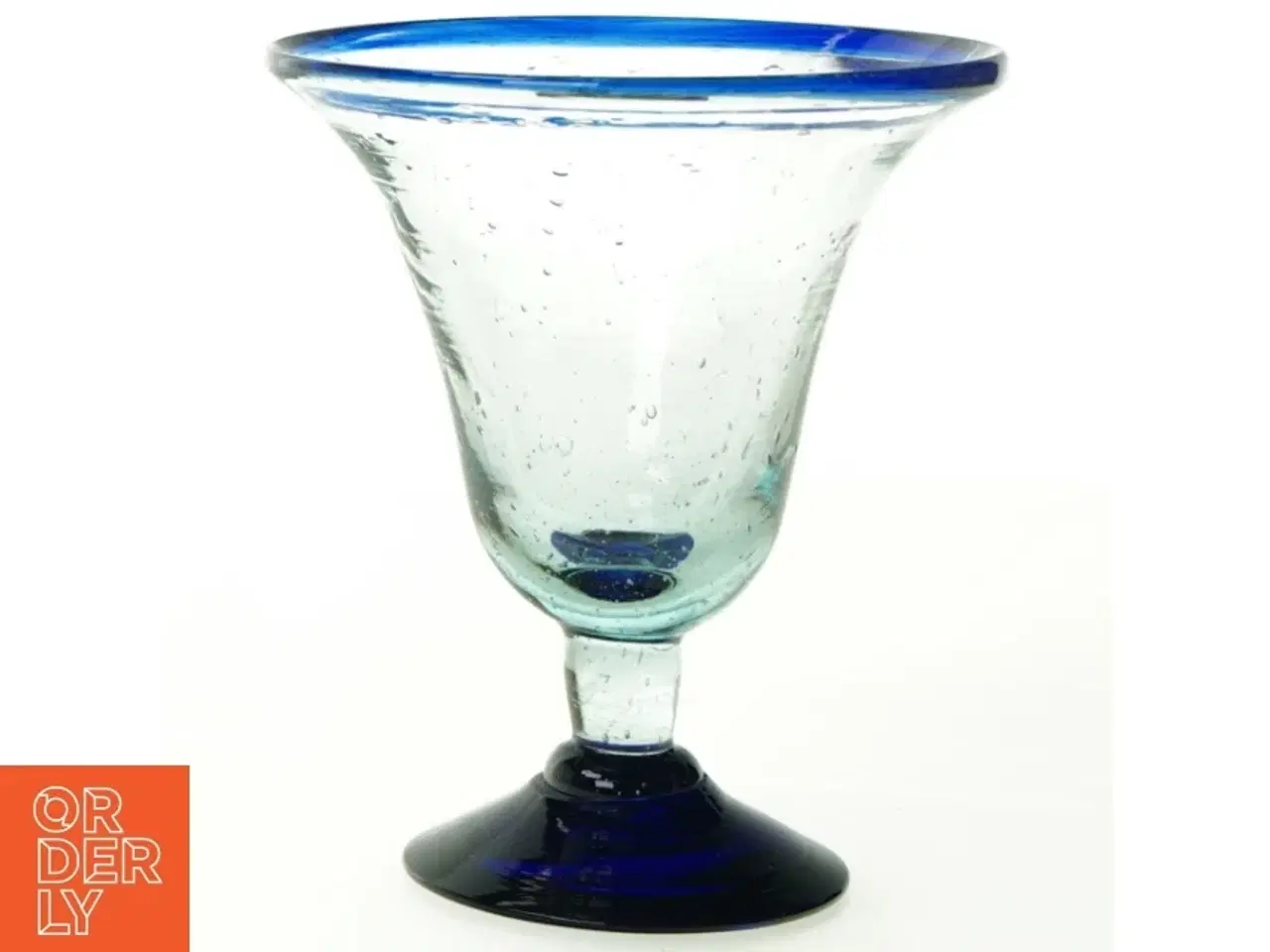 Billede 1 - Vase i glas (str. 13 x 12 cm)