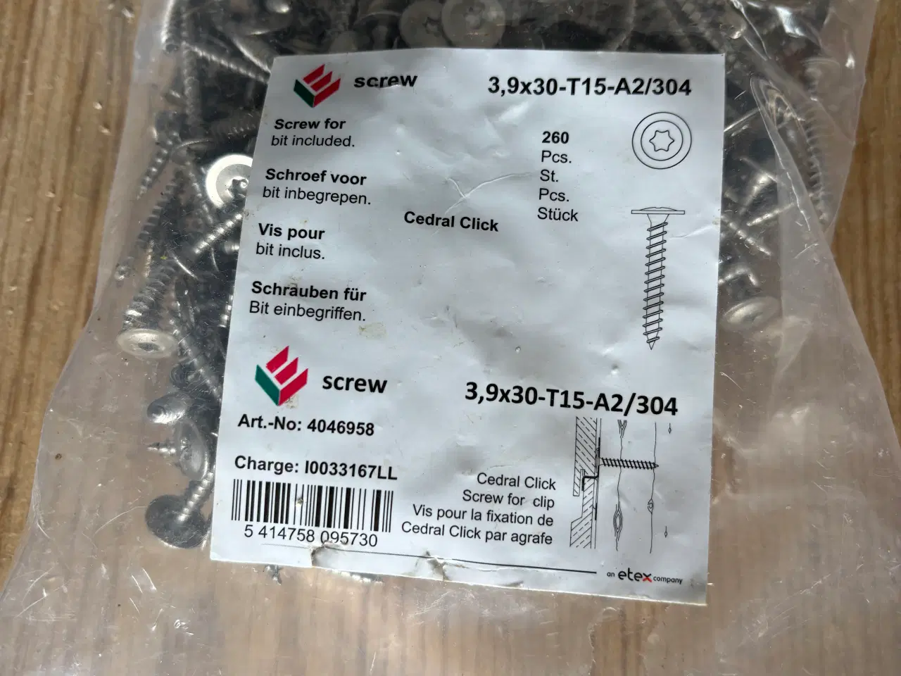 Billede 5 - Cedral clips , 184 stk 