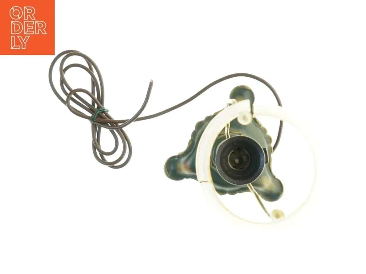Billede 4 - Vintage bordlampe i metal (str. 48 x 17 cm)