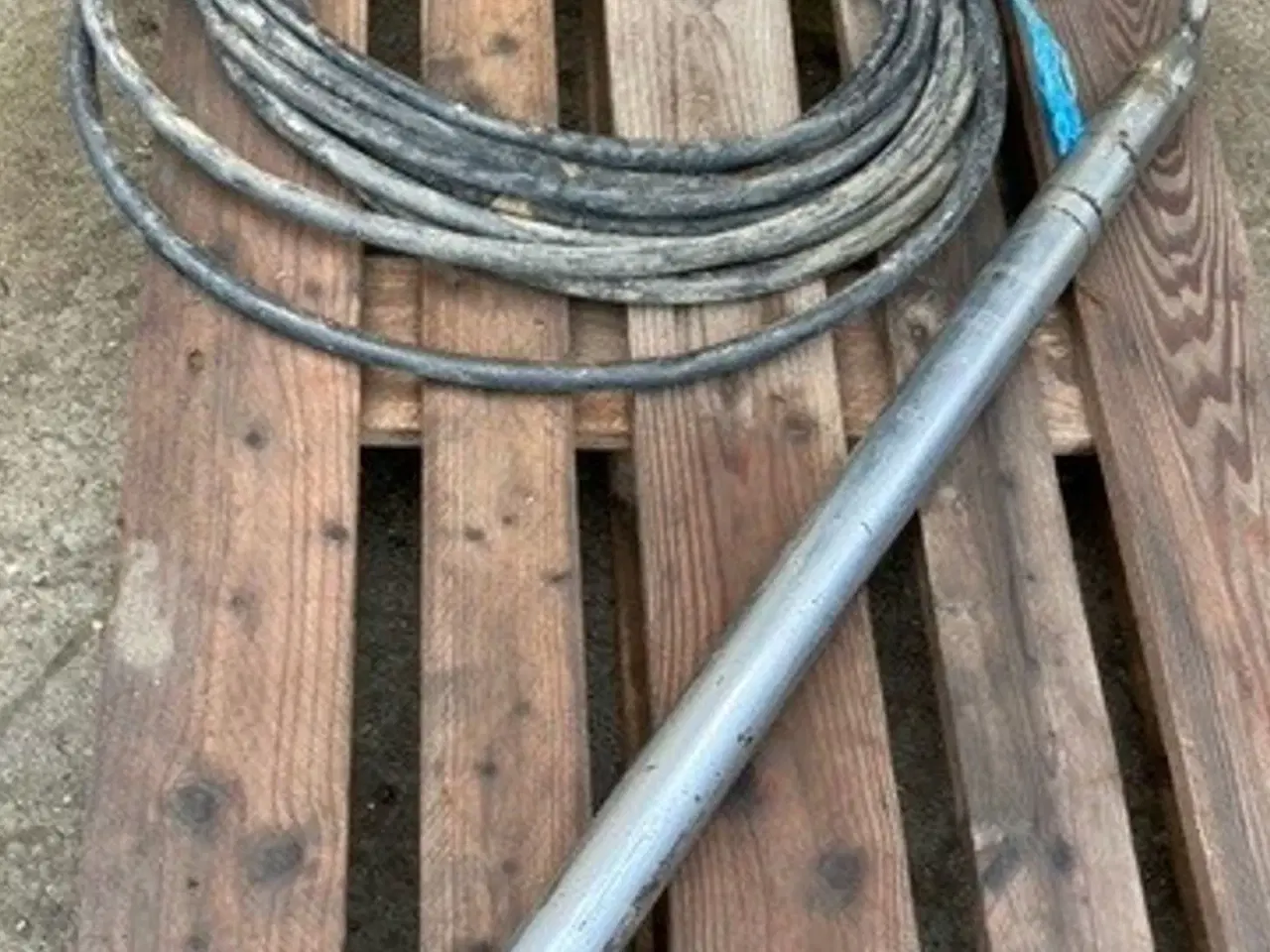 Billede 1 - Grundomat 55mm jordraket inkl. skydeslange