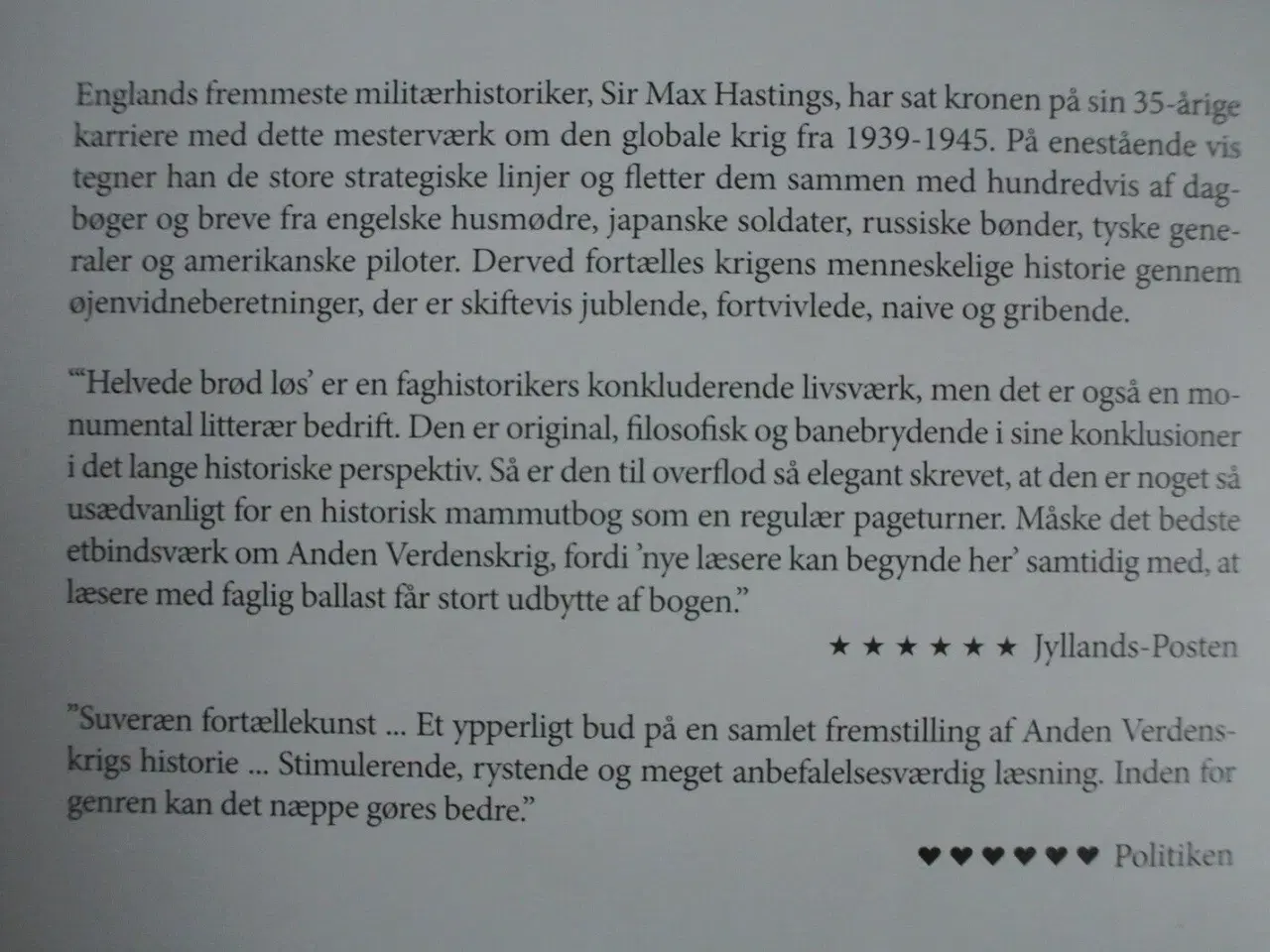 Billede 4 - helvede brød løs - anden verdenskrig 1939-1945, af