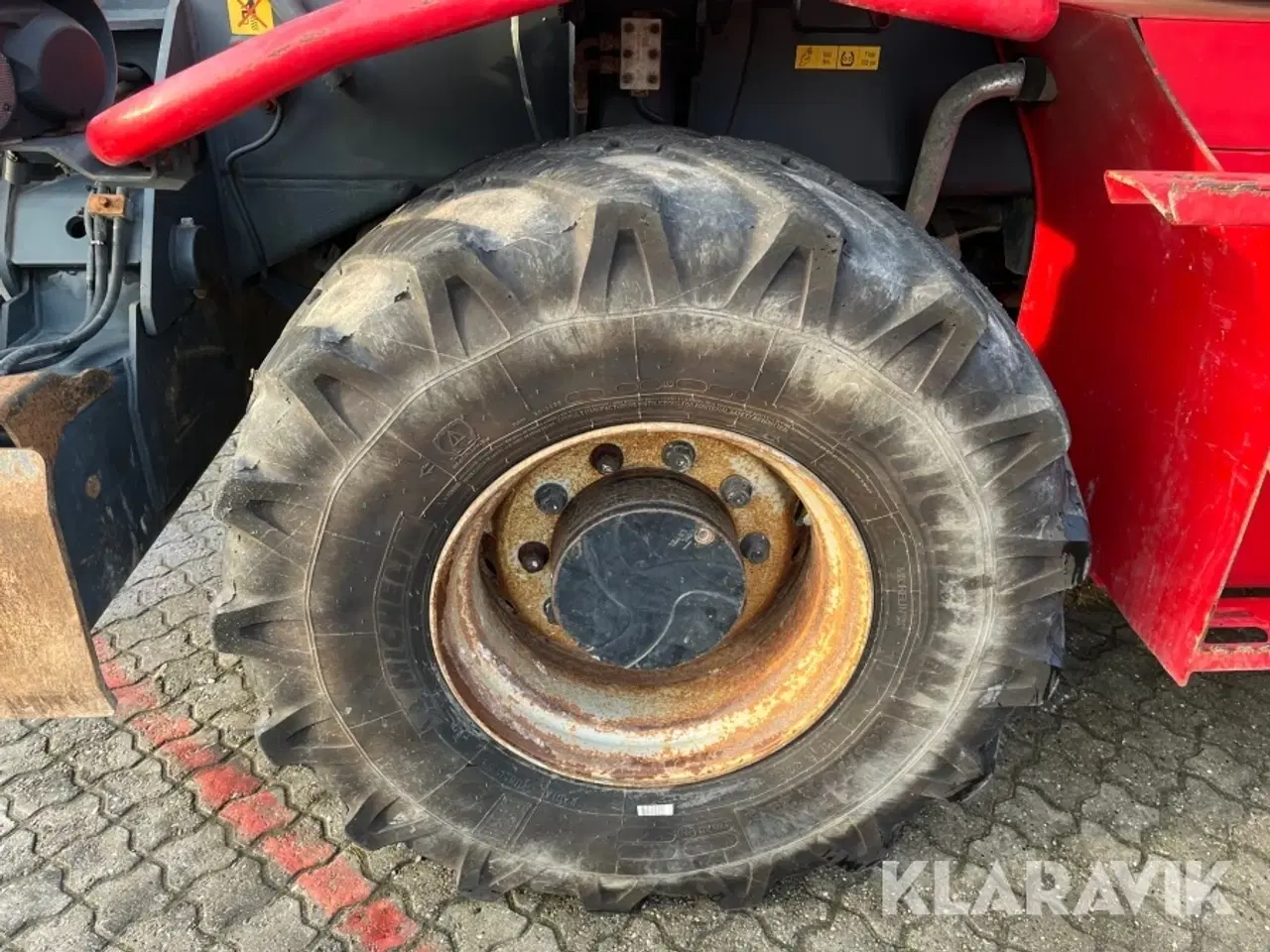 Billede 12 - Rotations Teleskoplæsser Magni RTH5.26 med Kurv og Gafler