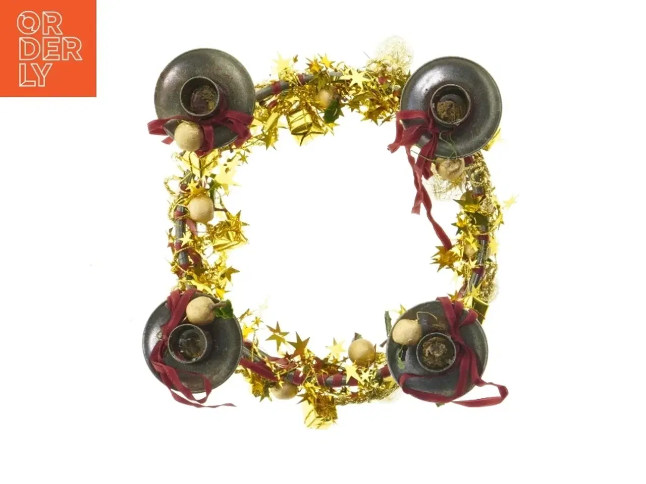 Billede 2 - Adventskrans (str. Ø. 22 cm)