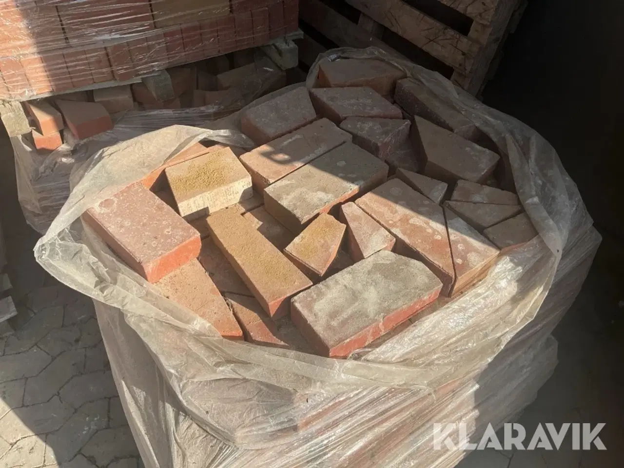 Billede 5 - Belægningssten Røde Gørding mere end 2000 hele sten og diverse tilskårne