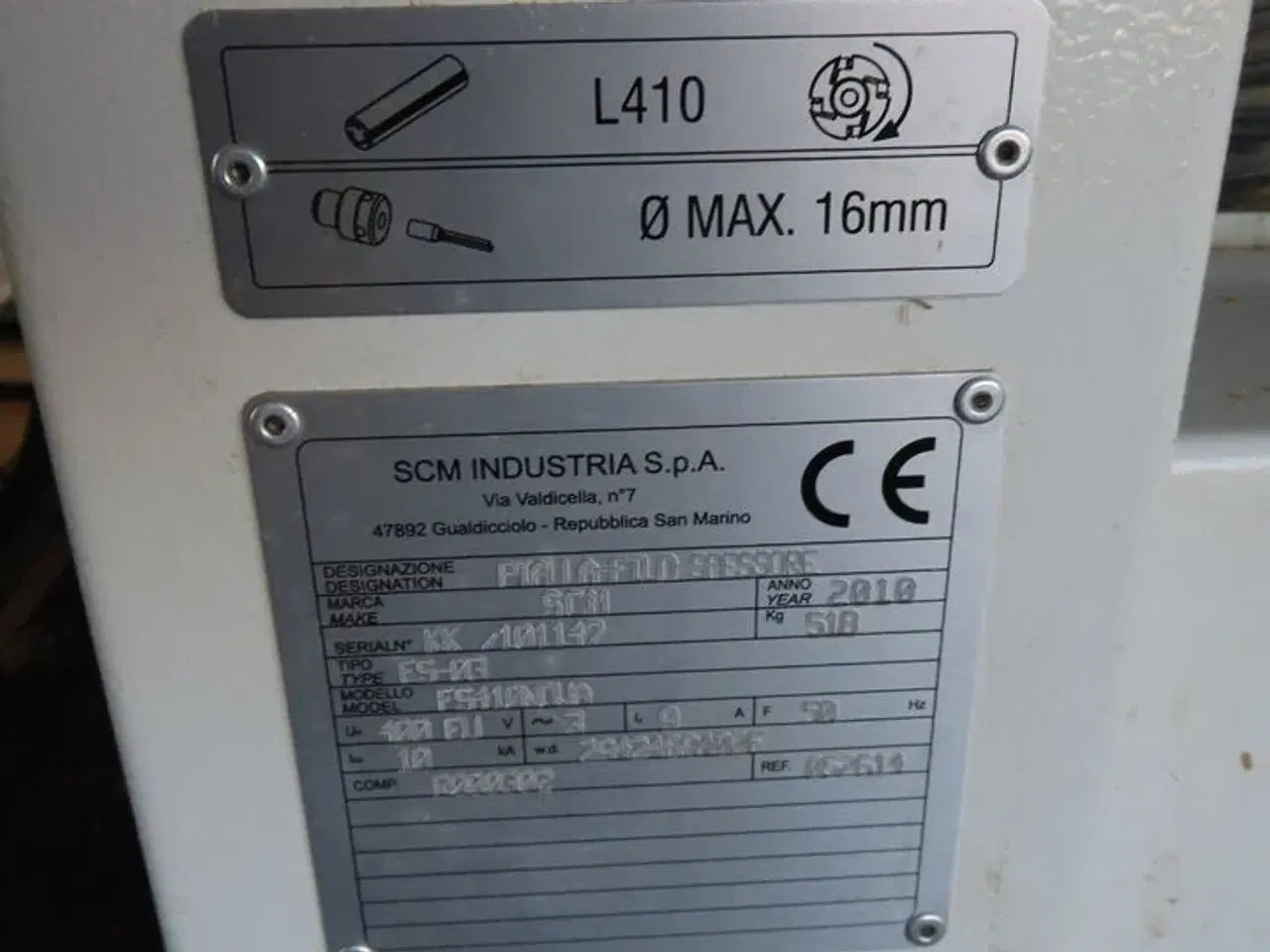 Billede 7 - Kombineret afretter-tykkelseshøvl, SCM Nova FS 410