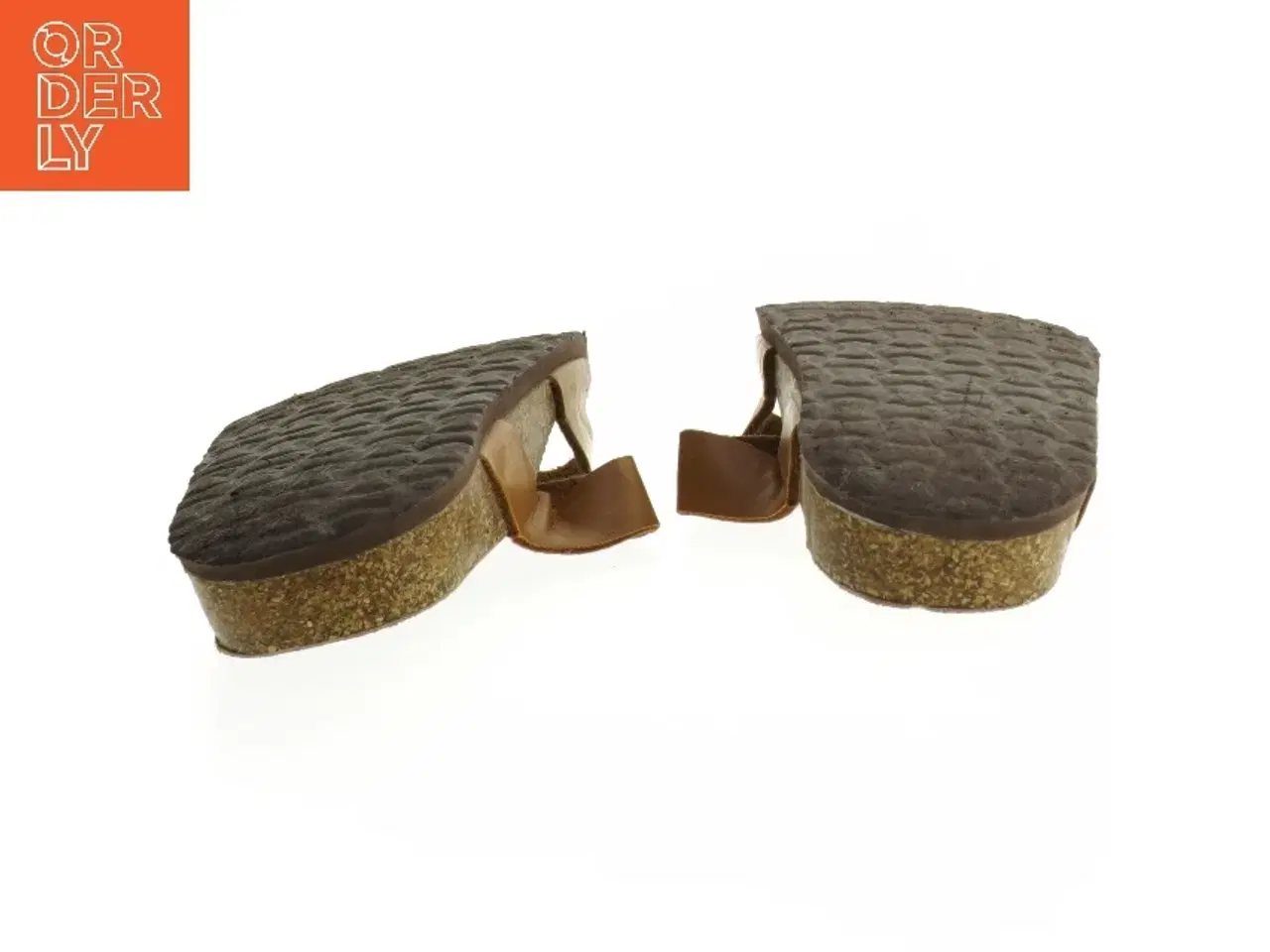 Billede 3 - Brugte lædersandaler (str. 38)