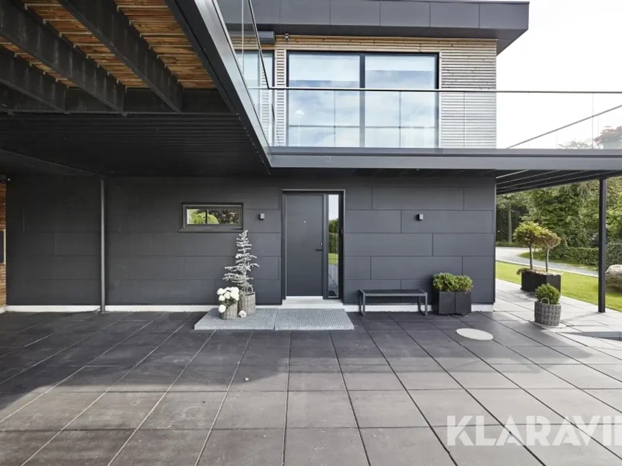 Billede 7 - Facadebeklædning Nichiha 4TG Midnight Black -160 m2