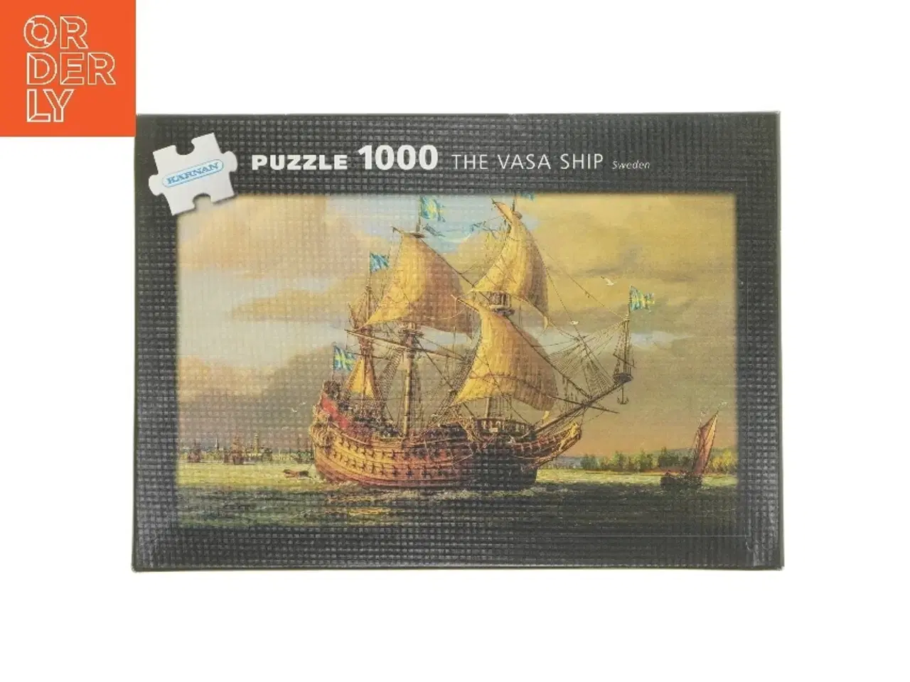 Billede 1 - Vasa skibet puslespil 1000 brikker fra Kärnan (str. 1000 brikker cm)