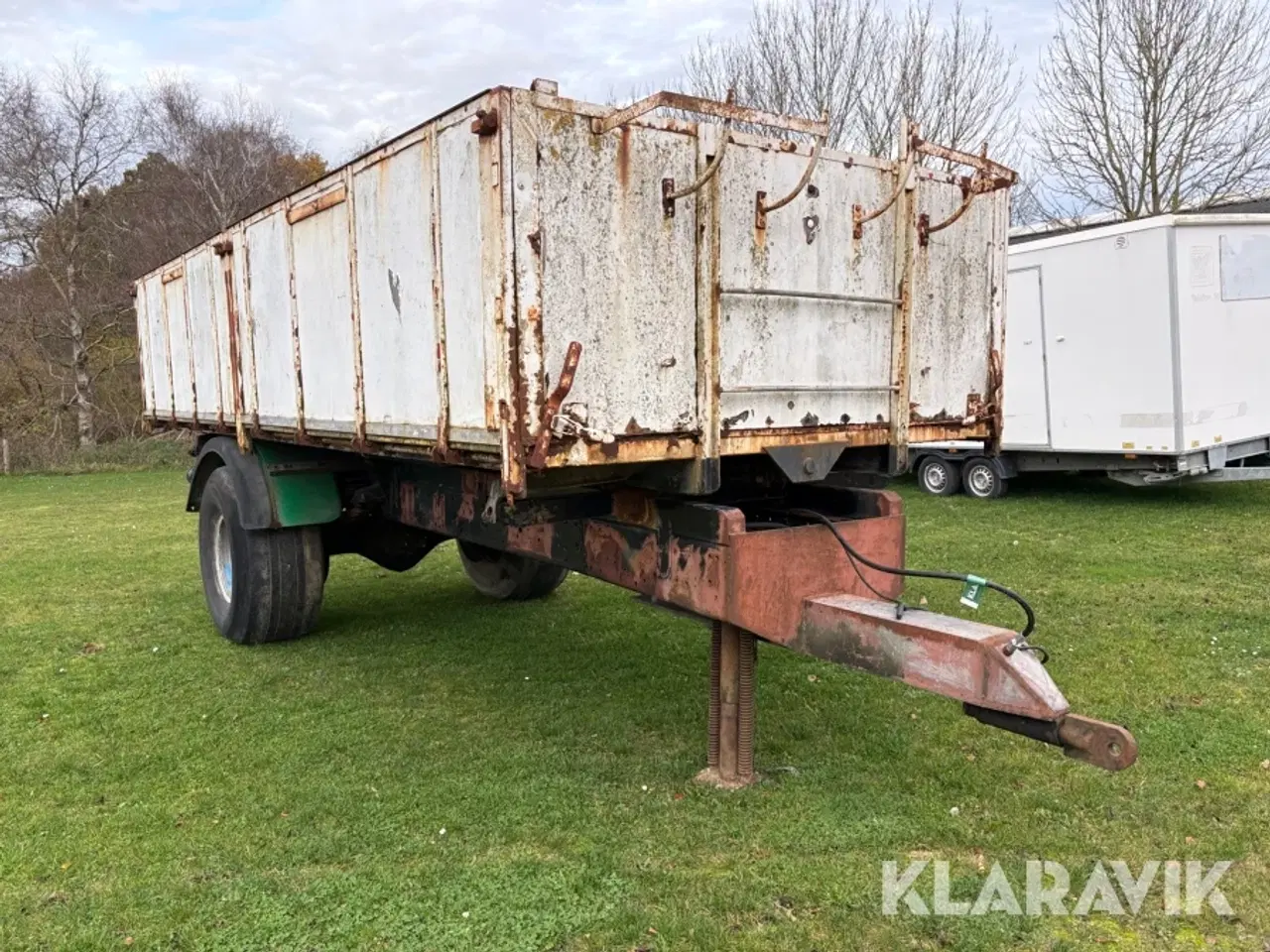 Billede 2 - Brugt traktor tipvogn med bredde hjul
