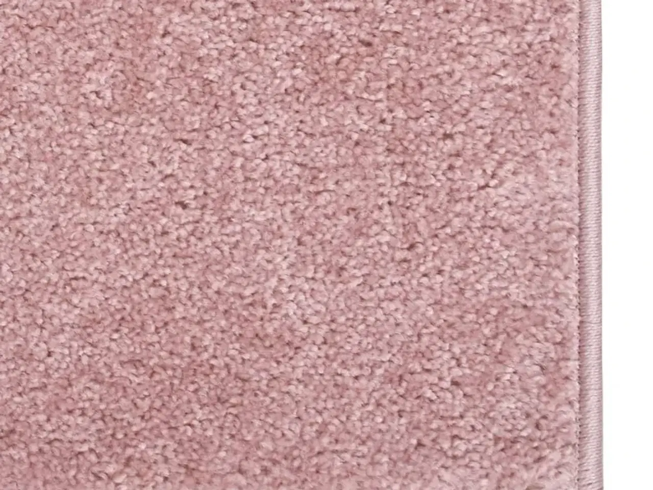 Billede 4 - Gulvtæppe 120x170 cm kort luv lyserød