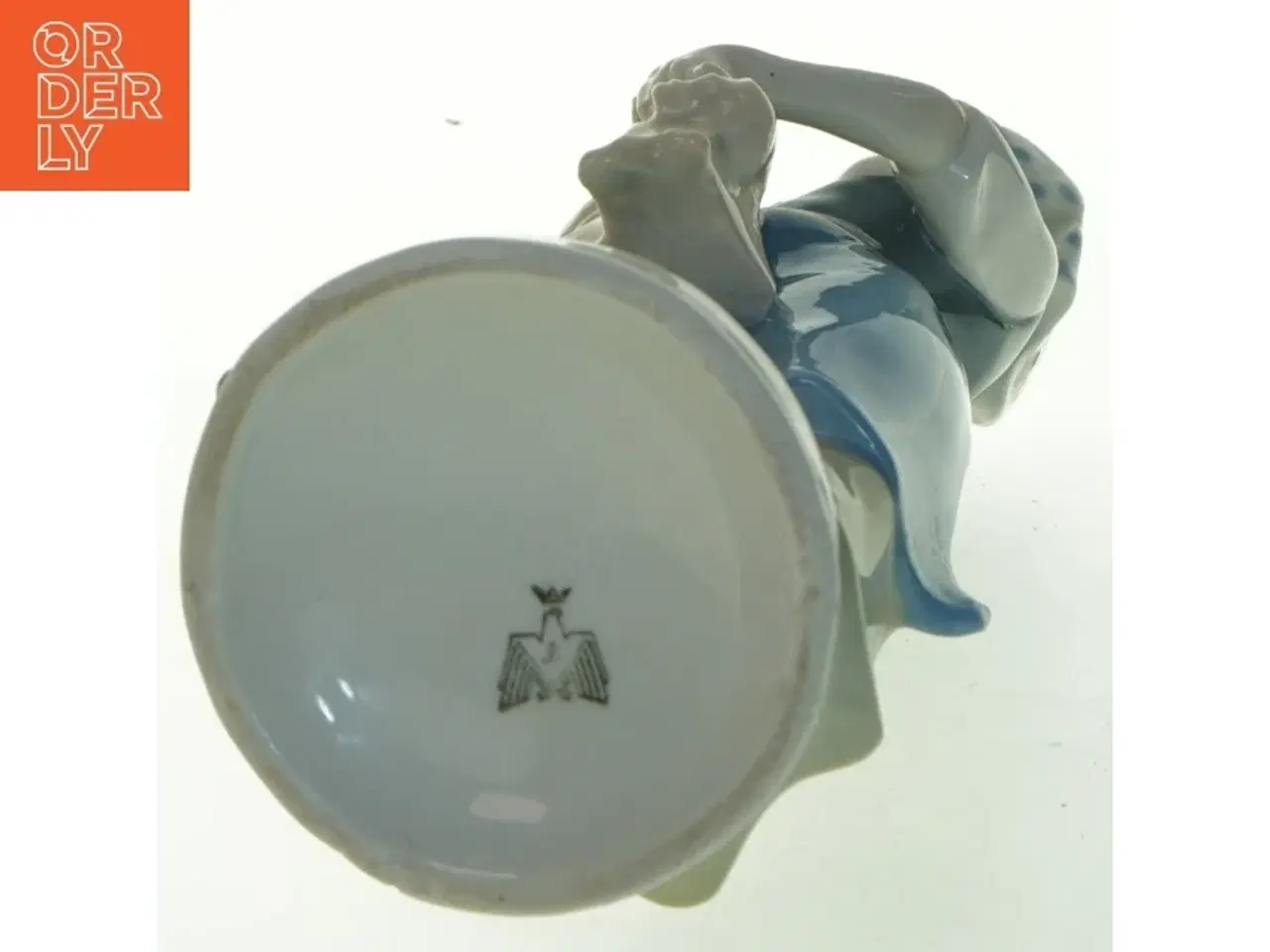 Billede 4 - Porcelænsfigur af kvinde med korn (str. 23 cm)