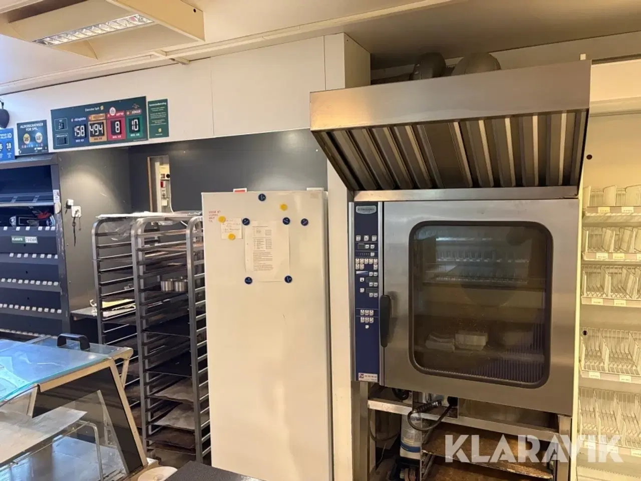 Billede 3 - Køkken med disk Unis, electrolux, AHT, saro, vibocold,