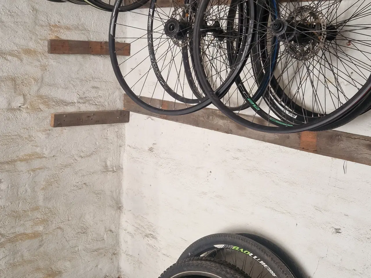 Billede 1 - Cykel parti - hjul dæk gear bremser mm.
