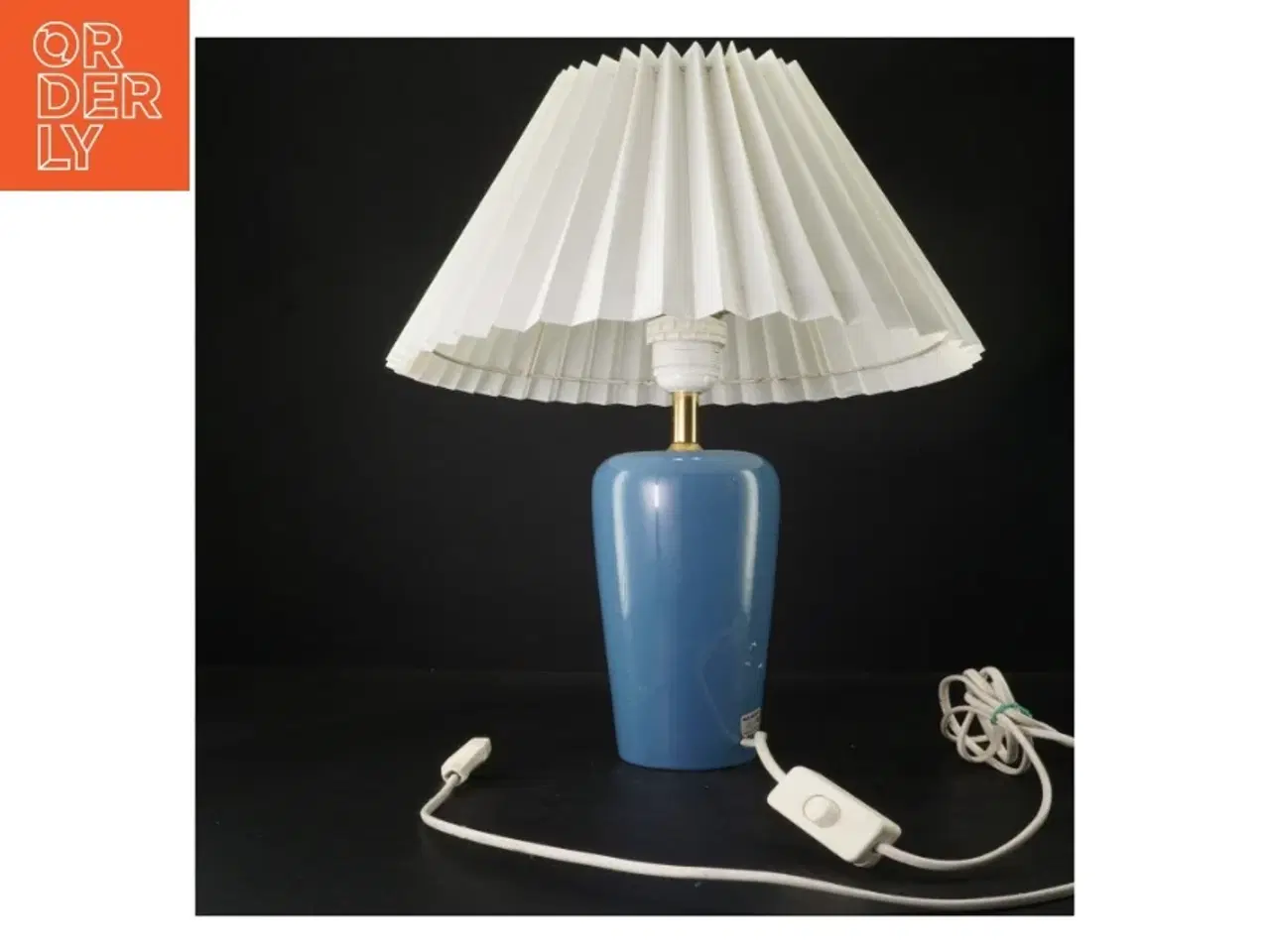 Billede 2 - Keramiklampe (str. 45 cm. 33 cm i diameter)