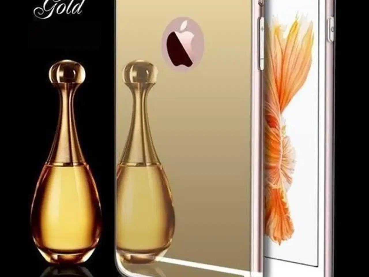 Billede 6 - Guld spejl cover iPhone 5 5s SE 6 6s 7 8
