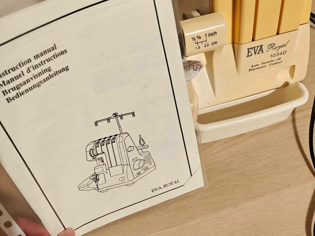 Billede 9 - Overlocker – testsyet, korrekt indstillet og klar 