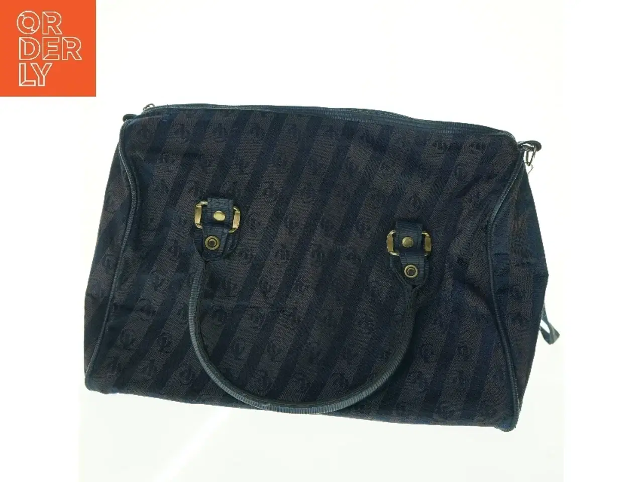 Billede 1 - Blå designer rejsetaske (str. 36 x. 24 cm)