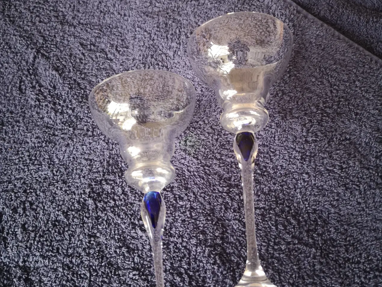 Billede 1 - Safir lysestager.