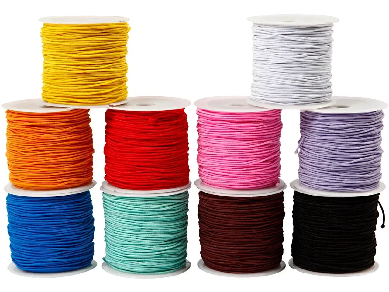 Billede 1 - Elastiksnor, tykkelse 1 mm, 10x25 m/ 1 pk.