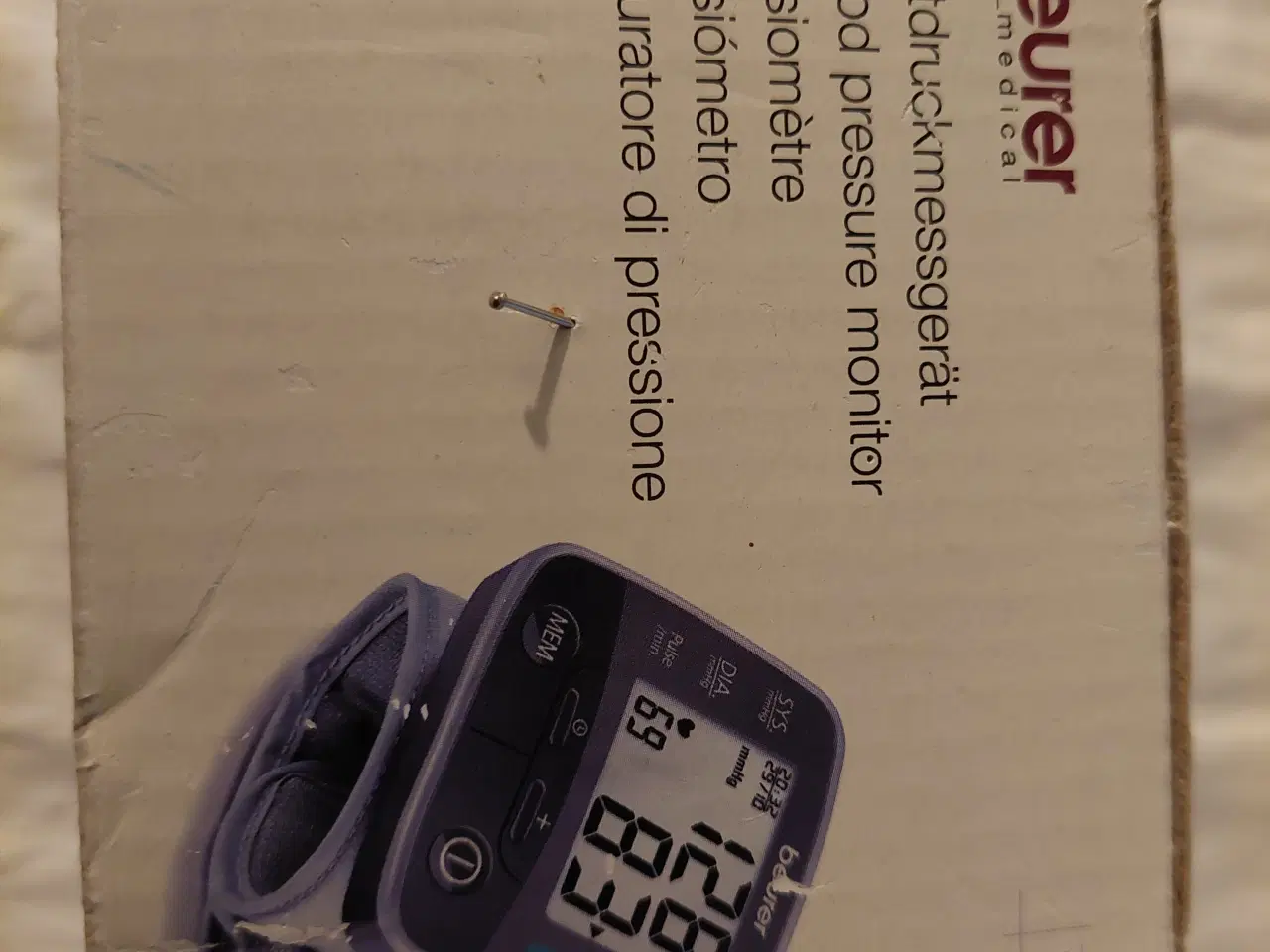 Billede 2 - blodtryksmåler til måling af blodtryk og puls på h