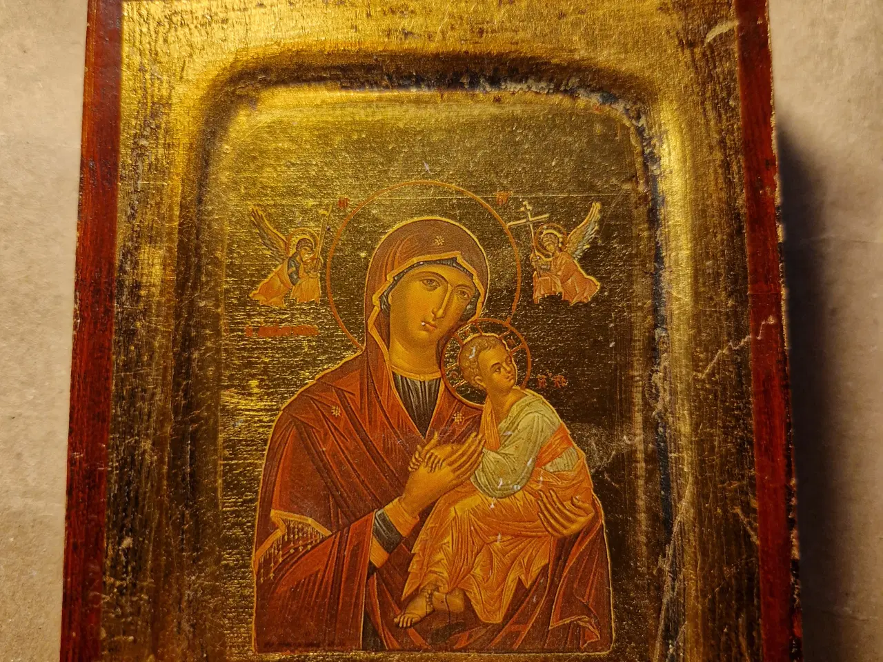 Billede 1 - Ikon billede af Maria og Jesus, og Tama i 375 9 ka