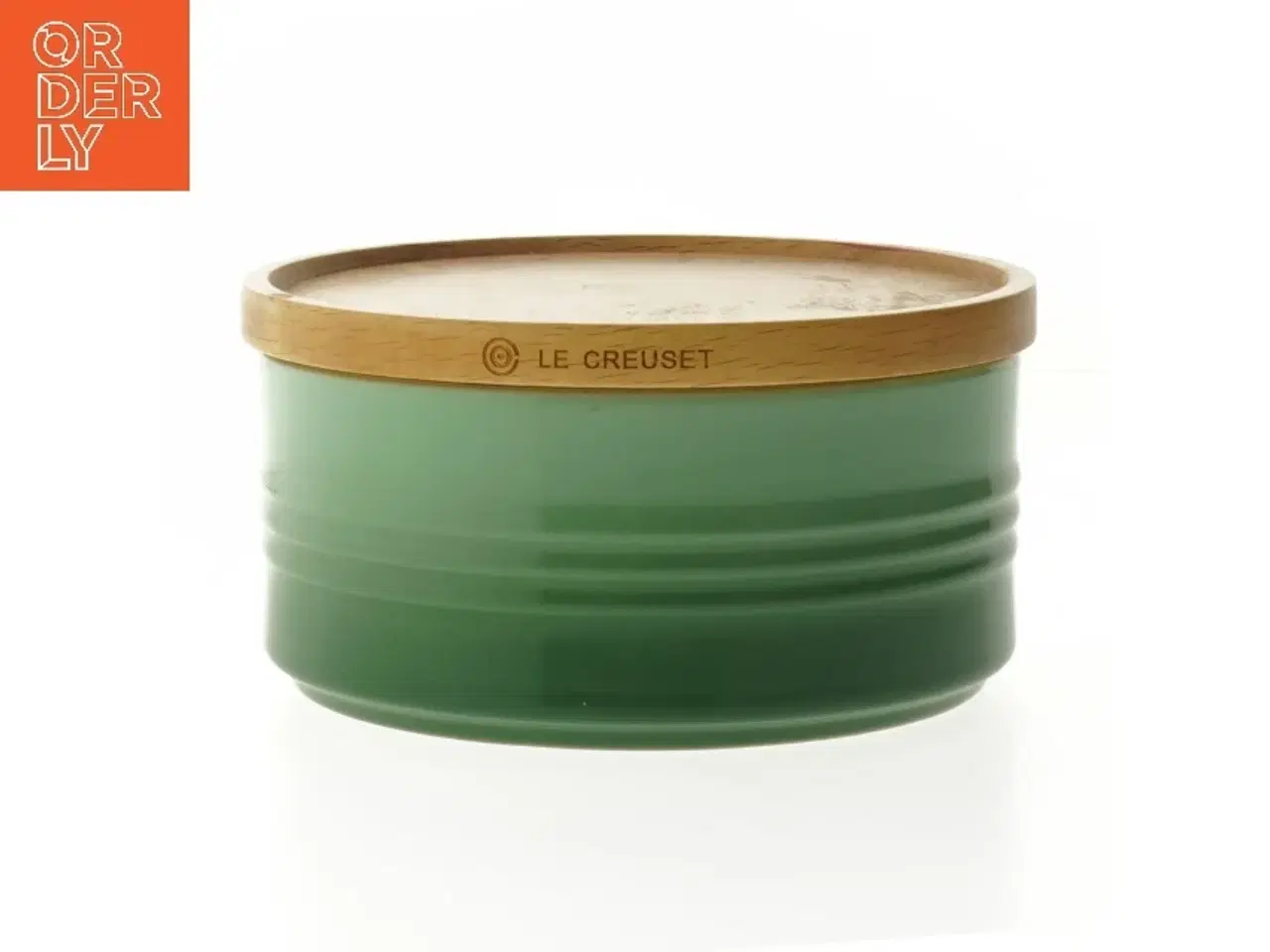 Billede 1 - Le Creuset opbevaringskrukke med låg (str. Ø 14x8 cm) fra Le creuset