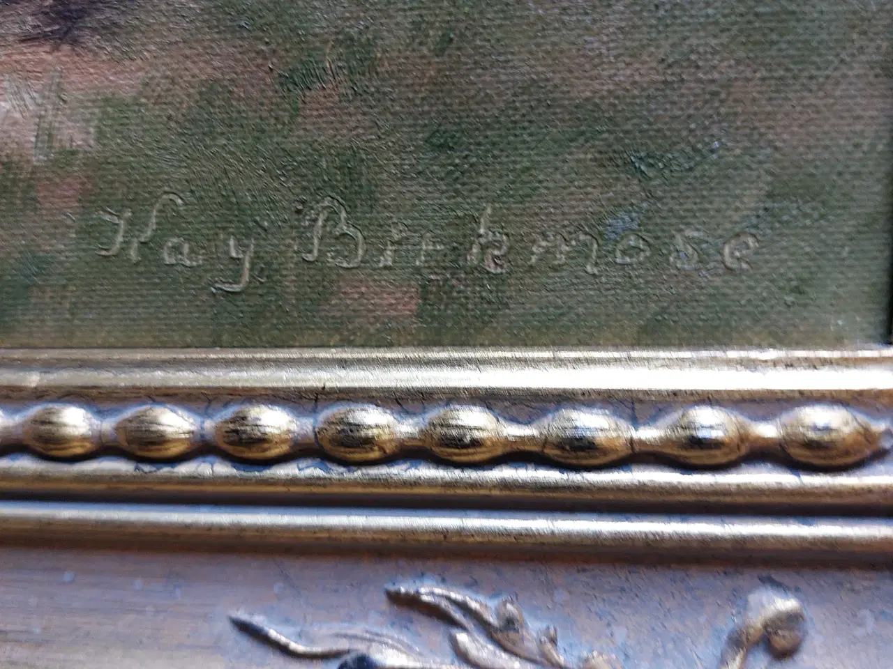 Billede 3 - KAY BIRKMOSE ( f. 1933 - ) oliemaleri
