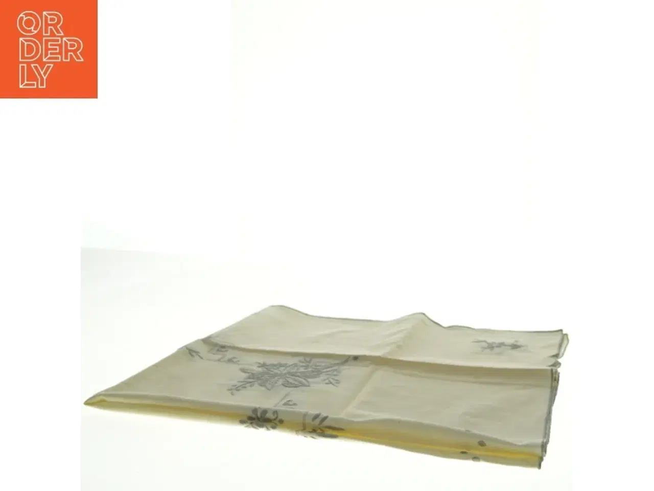 Billede 4 - Broderet dug (str. 82 x 78 cm)