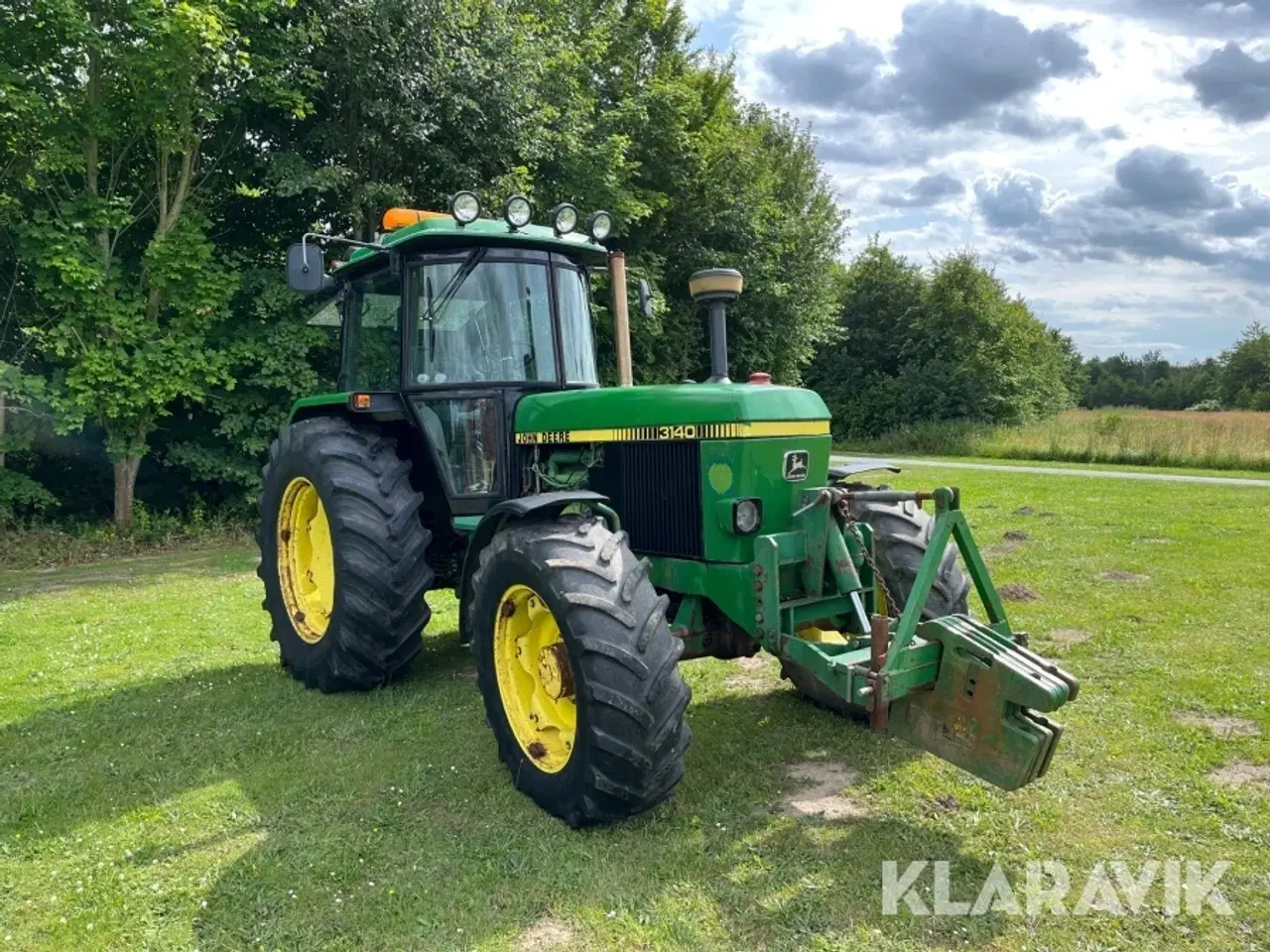 Billede 2 - Traktor John Deere 3140