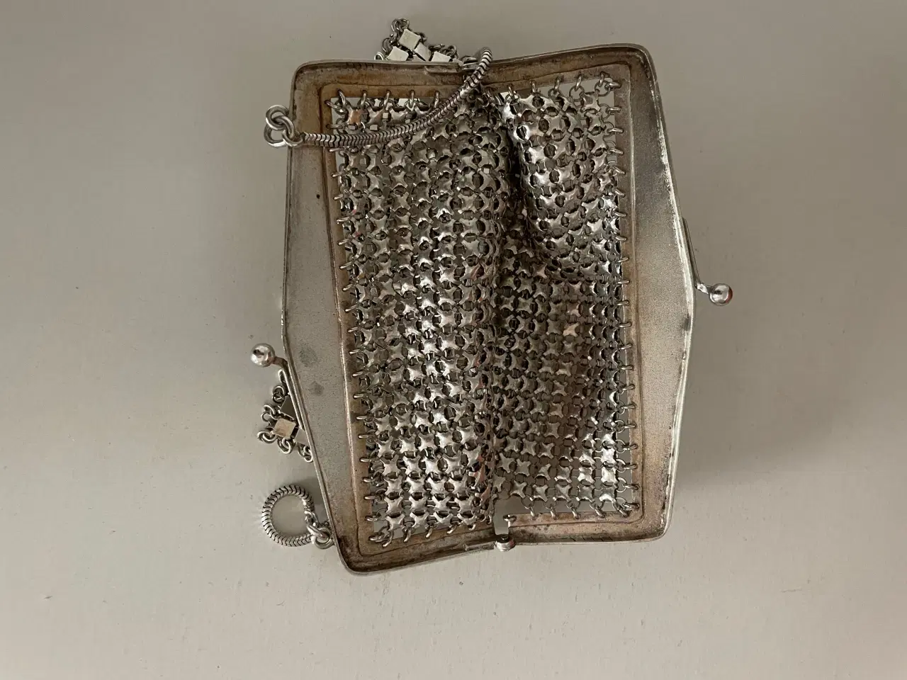 Billede 2 - Lille taske i sølv