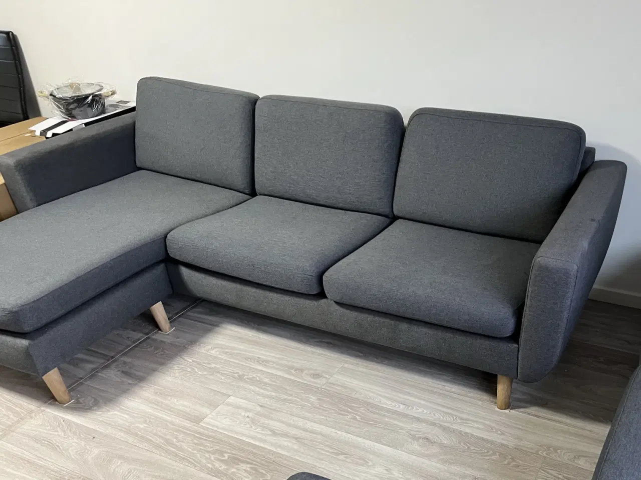 Billede 2 - 3 Personers VENDBAR sofa med chaiselong, BETRÆK KA