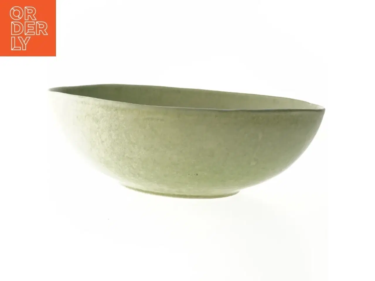 Billede 2 - Grøn keramisk skål fra H&M (str. 27,5x21 cm)