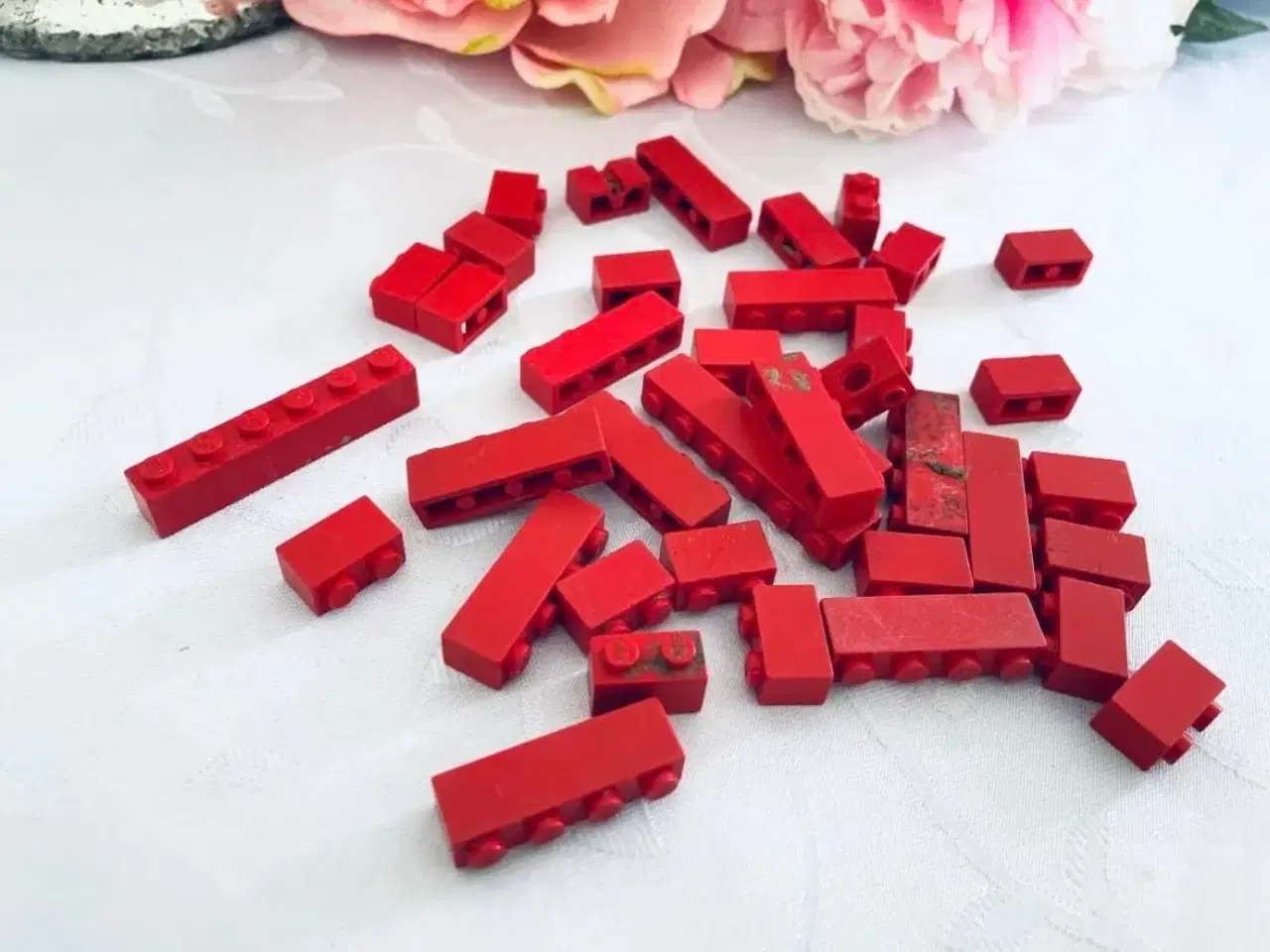 Billede 1 - Lego blandet rødt 