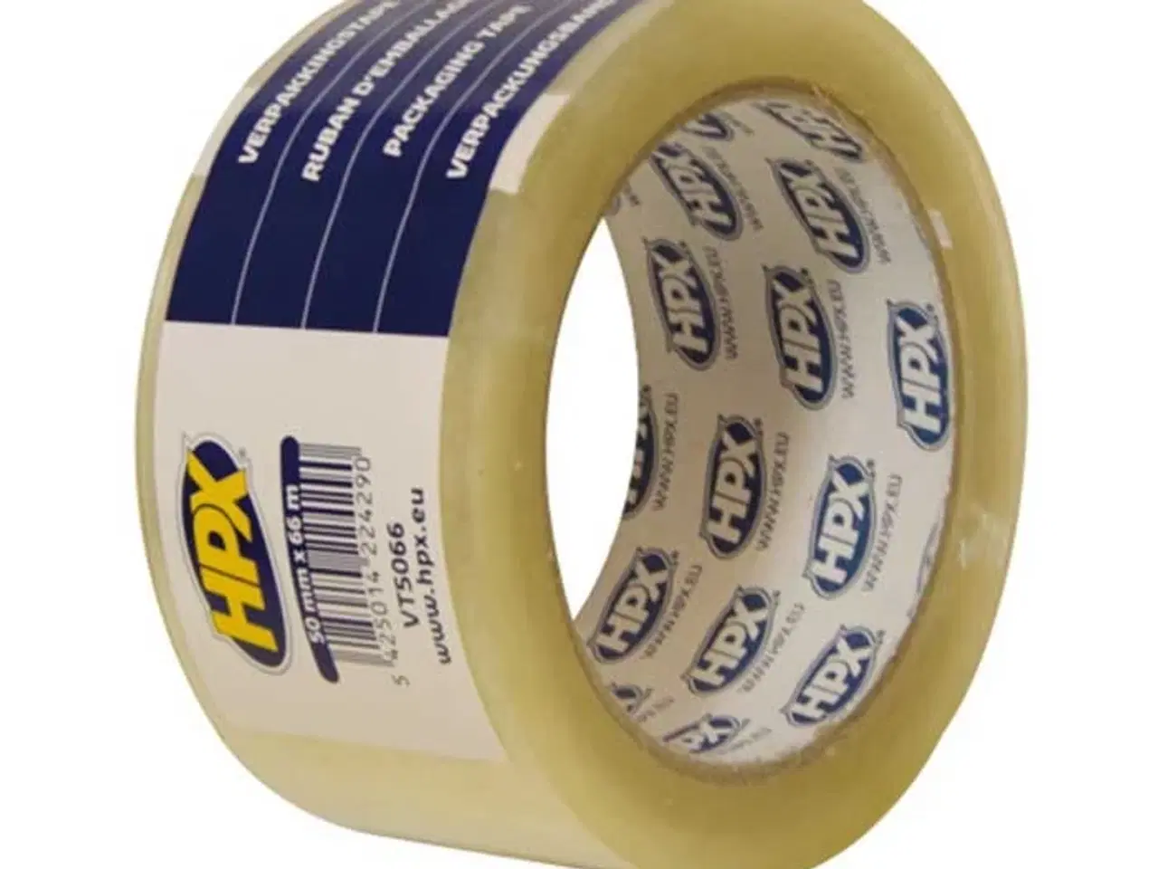 Billede 1 - HPX pakketape klar 50mm x 66m (1rl)