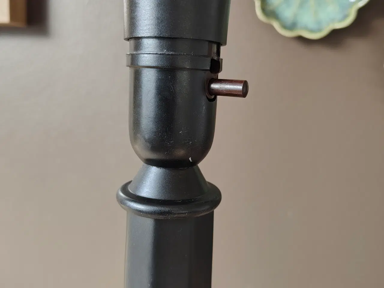 Billede 3 - Flot sort Heidelberg bordlampe