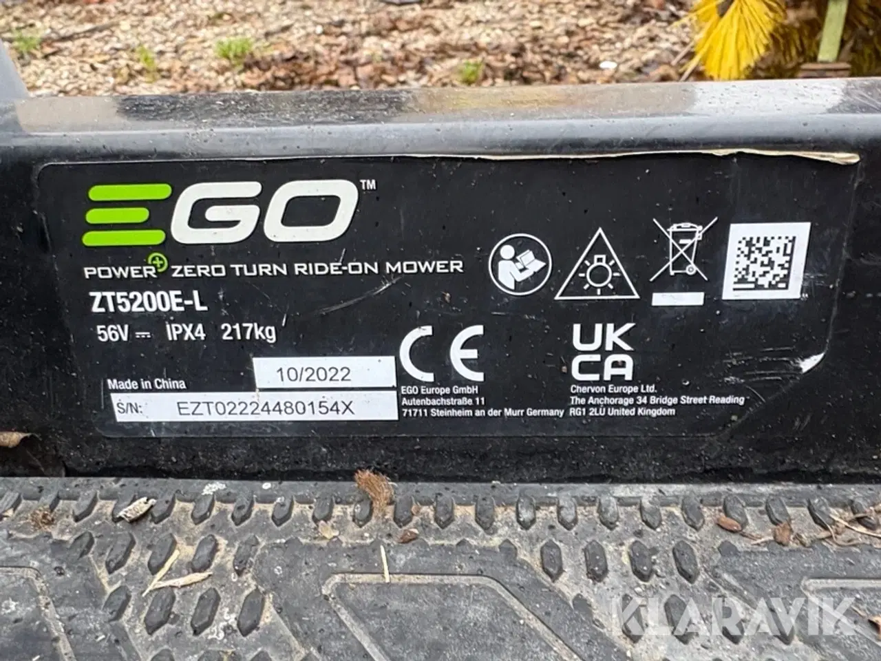 Billede 5 - Græsslåmaskine Ego Z6 ZT5200E-L