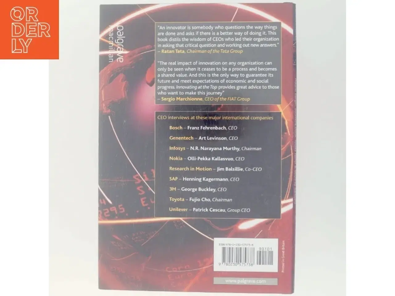 Billede 3 - Innovating at the Top : How Global CEOs Drive Innovation for Growth and Profit af Roland Berger (Bog)