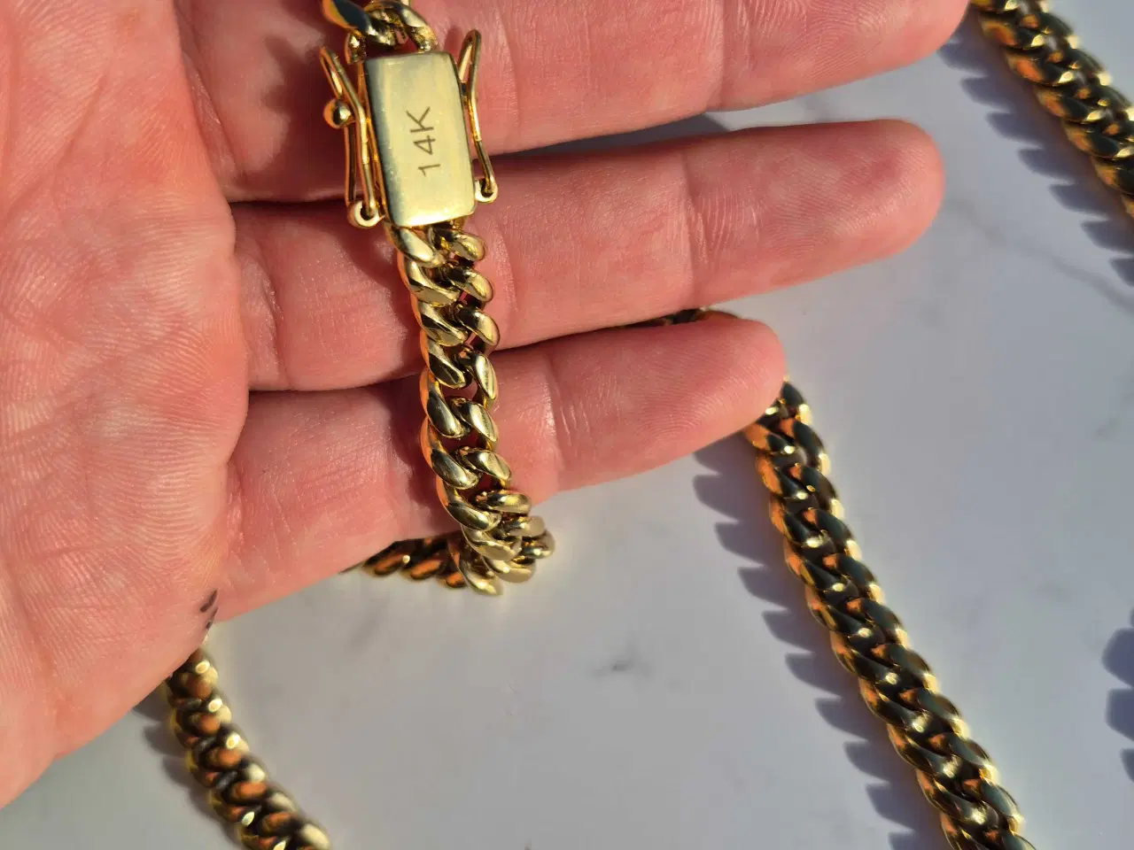 Billede 6 - 8mm goldfilled panserkæde