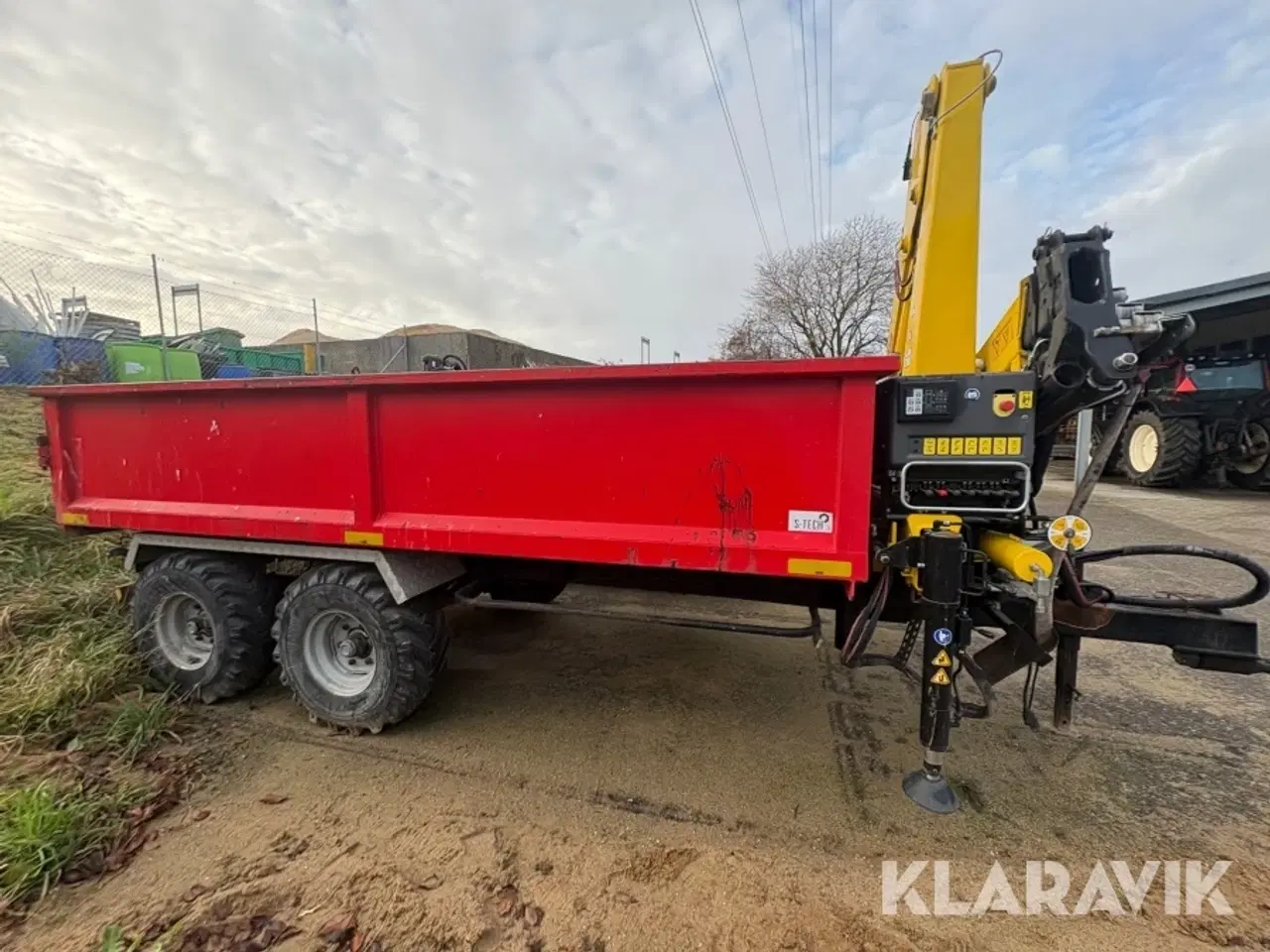 Billede 4 - Tipvogn med kran Navtek