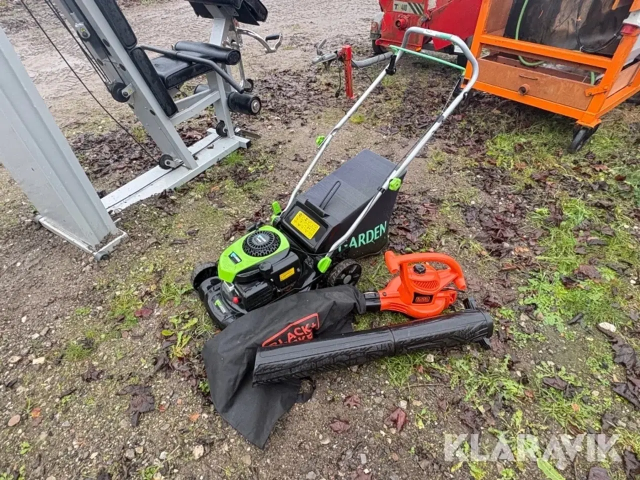 Billede 2 - Græsslåmaskine og løvsuger Garden / Black decker