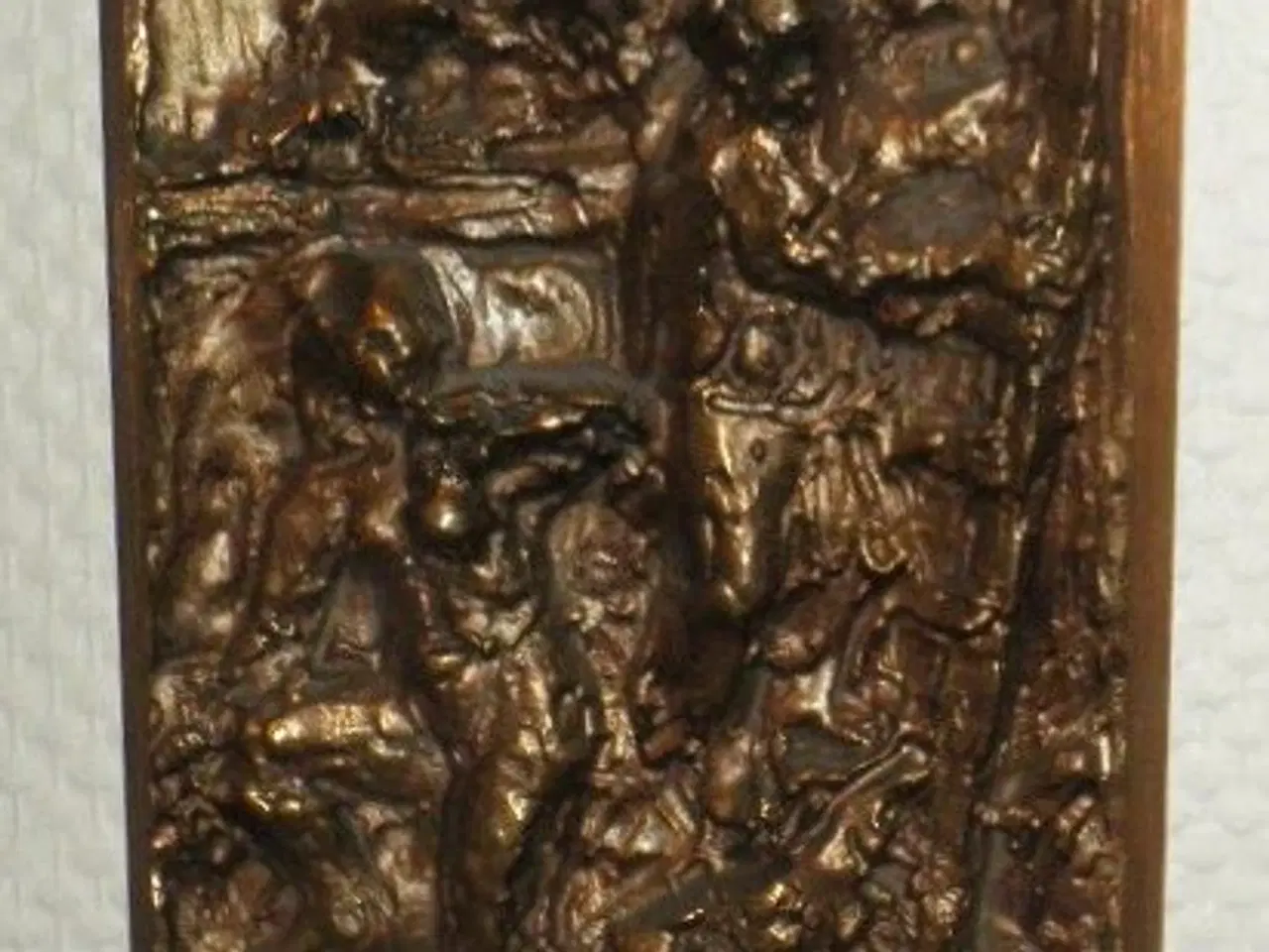 Billede 1 - Relief i patineret bronze af Mogens Bøggild
