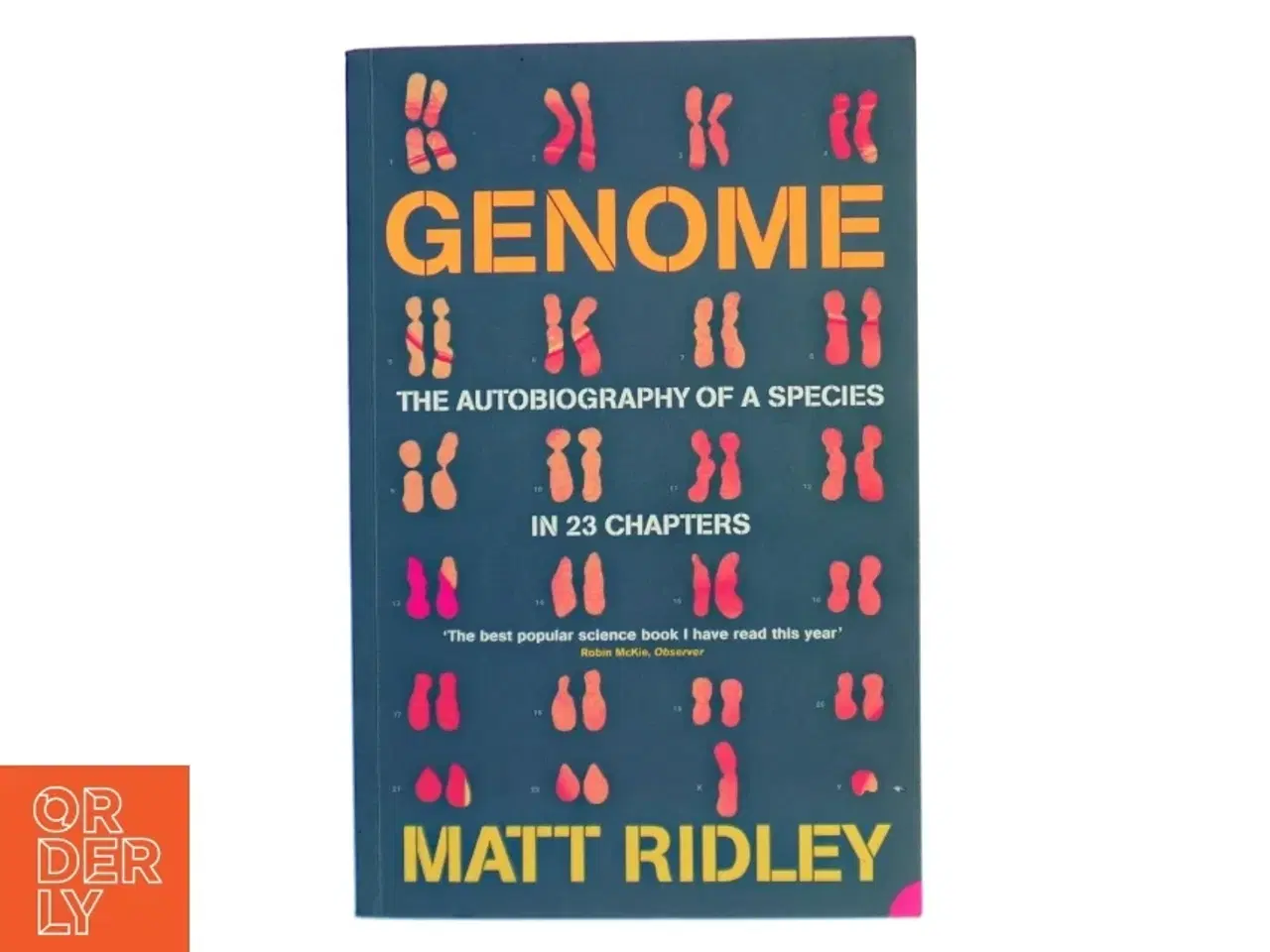 Billede 1 - Genome : the autobiography of a species in 23 chapters af Matt Ridley (Bog)