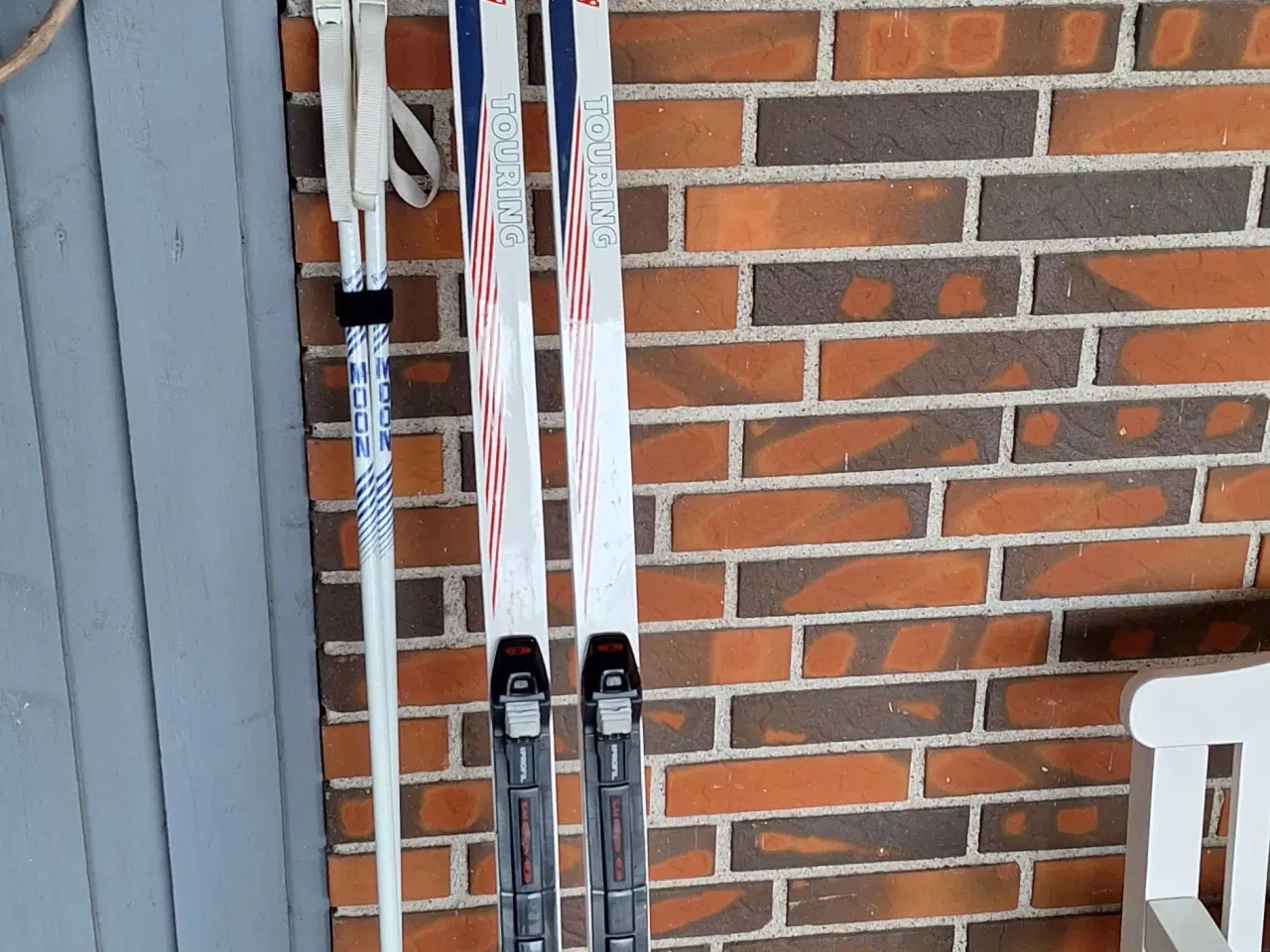 Billede 1 - Langrendski med stave