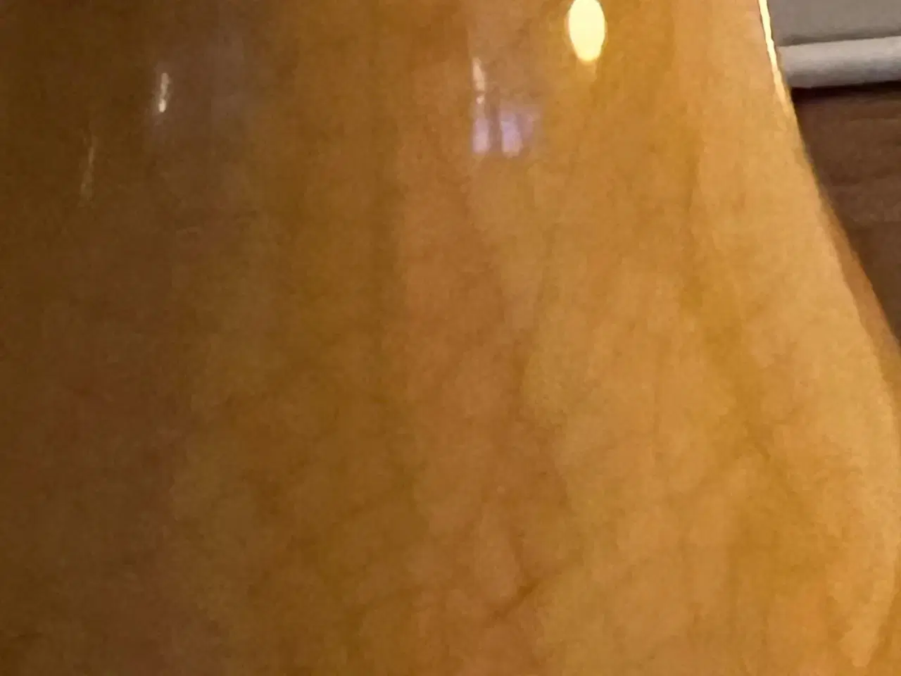 Billede 3 - Smuk gul keramik vase