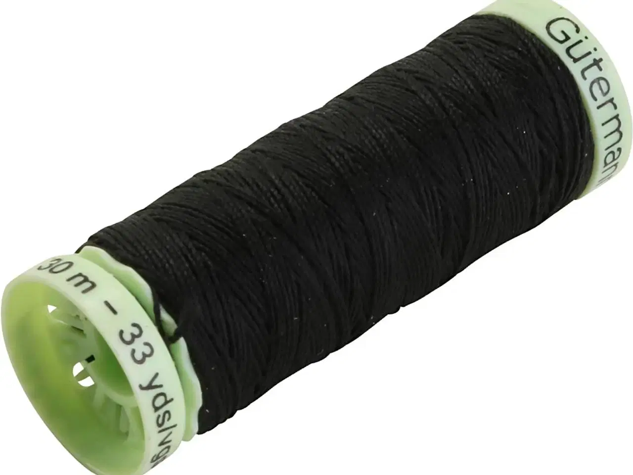 Billede 1 - Knaptråd, sort, 30 m/ 1 rl.