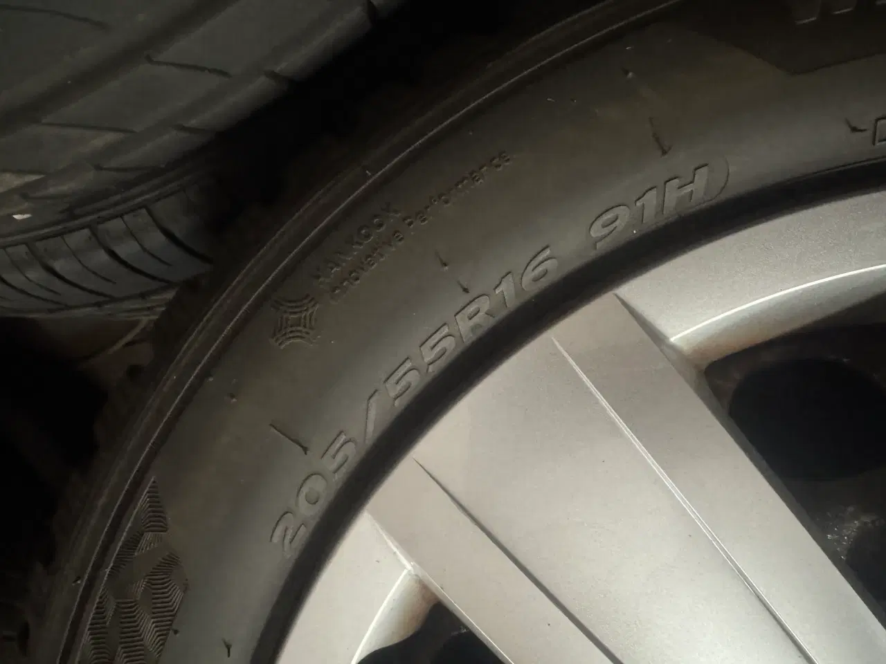 Billede 4 - Vw vinterhjul 5x112 hankook dæk 