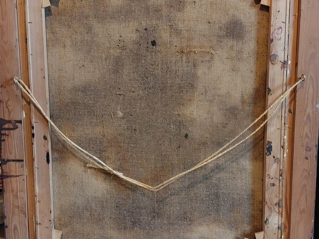 Billede 4 - A. WENØ - ( 1913 - 1972 )- spartelmaleri