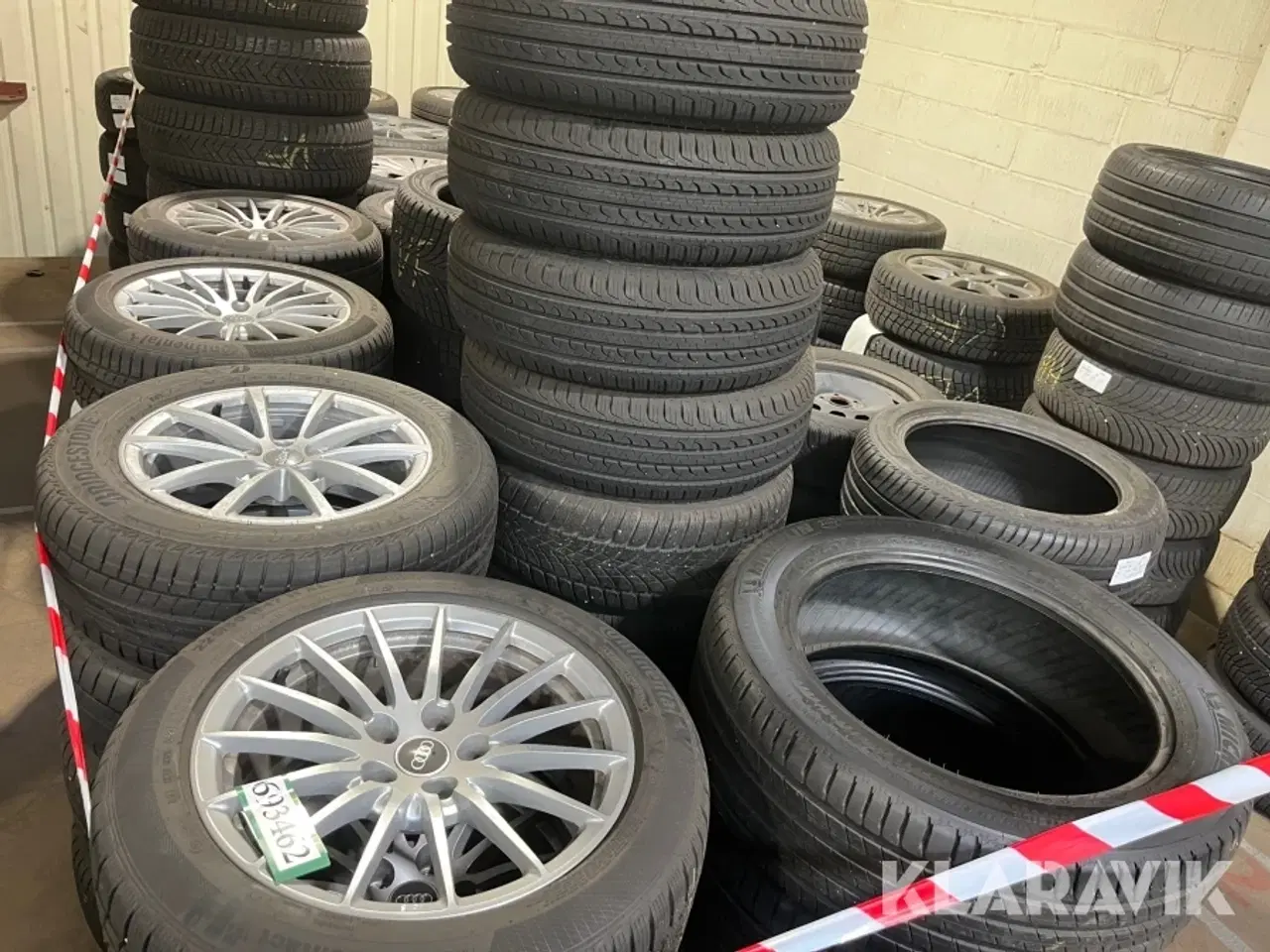 Billede 2 - Komplethjul og dæk Audi/Volkswagen 28 sæt